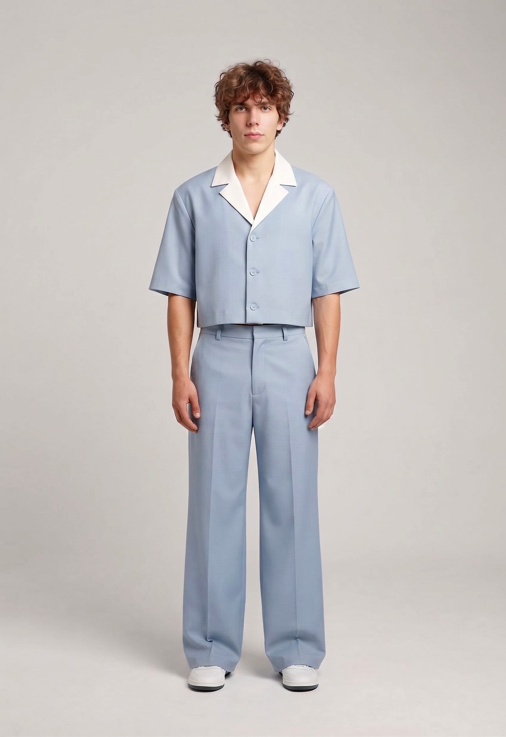 The case for the cropped blazer