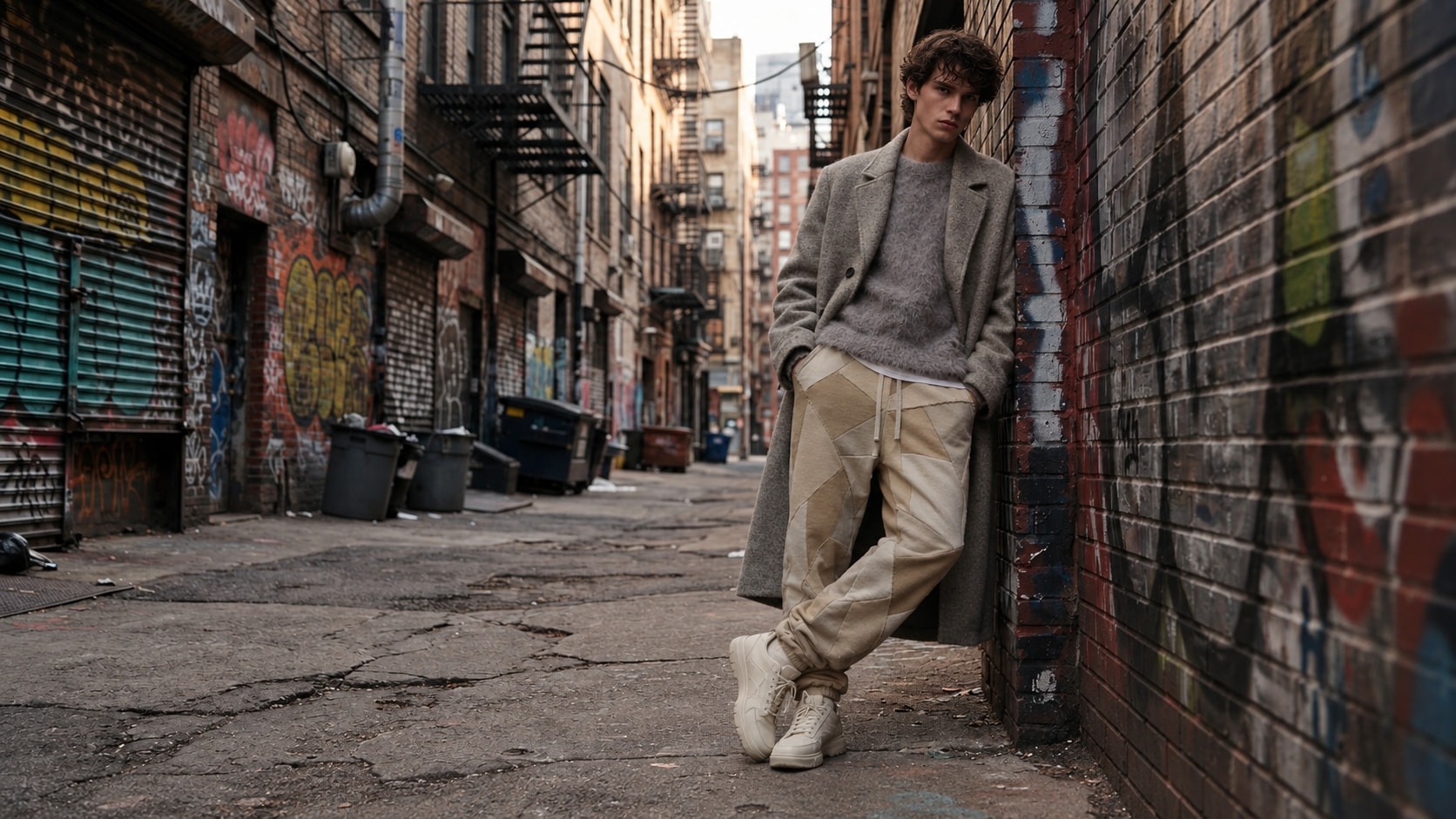 Wool Coat — Grey